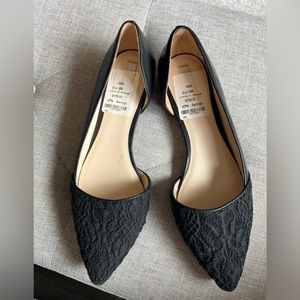 Cole Haan, Black Flats, Size 9B